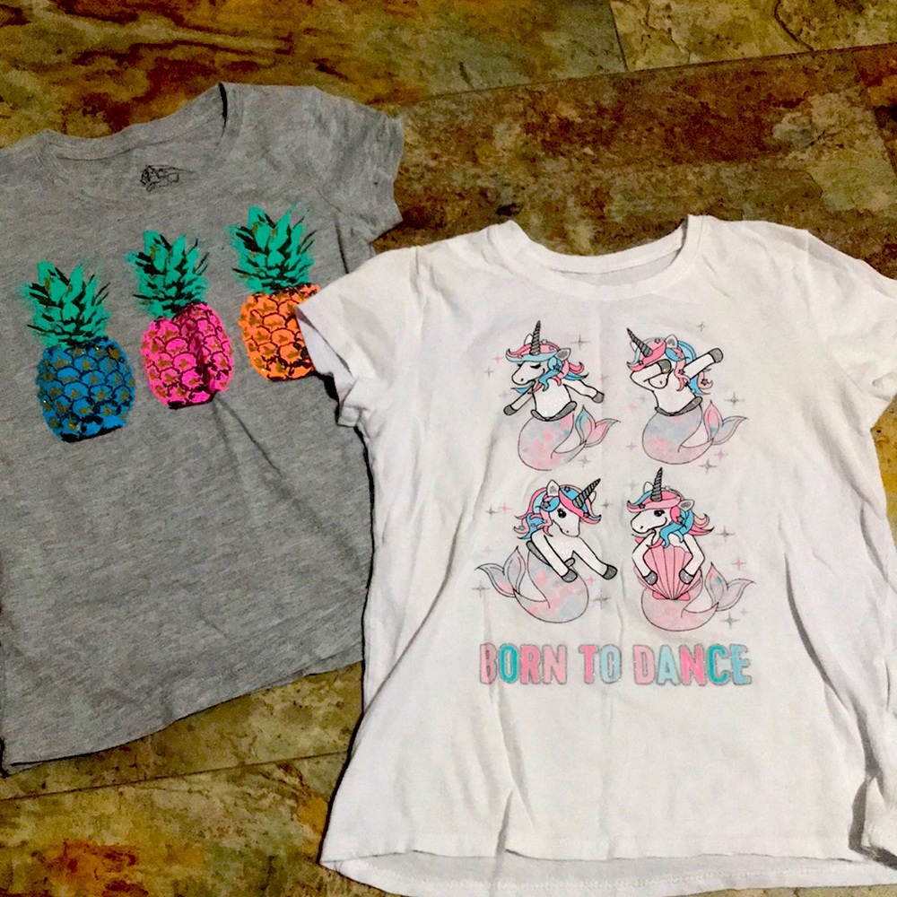 2 Size 7/8 Girl’s Shirts, Children’s Place